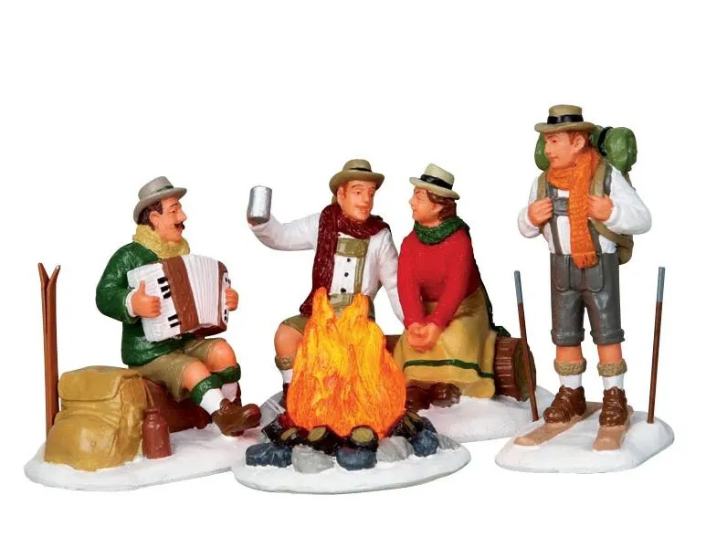 LEMAX ALPINE SKI PARTY, SATZ VON 4, B/O (4.5V)