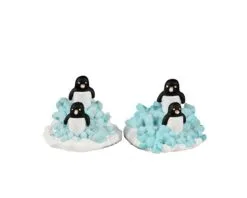Lemax CANDY PENGUIN COLONY, SET OF 2
