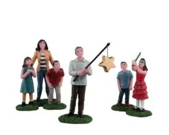 Lemax CHRISTMAS PINATA, SET OF 6