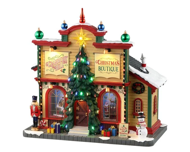 Lemax CRANBERRY HILL CHRISTMAS BOUTIQUE, B/O (4.5V)