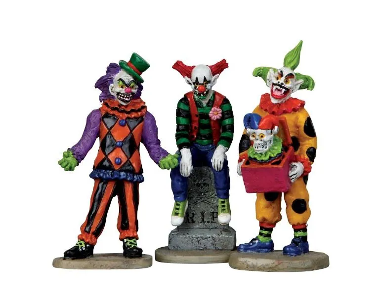 LEMAX EVIL SINISTER CLOWNS, SATZ VON 3