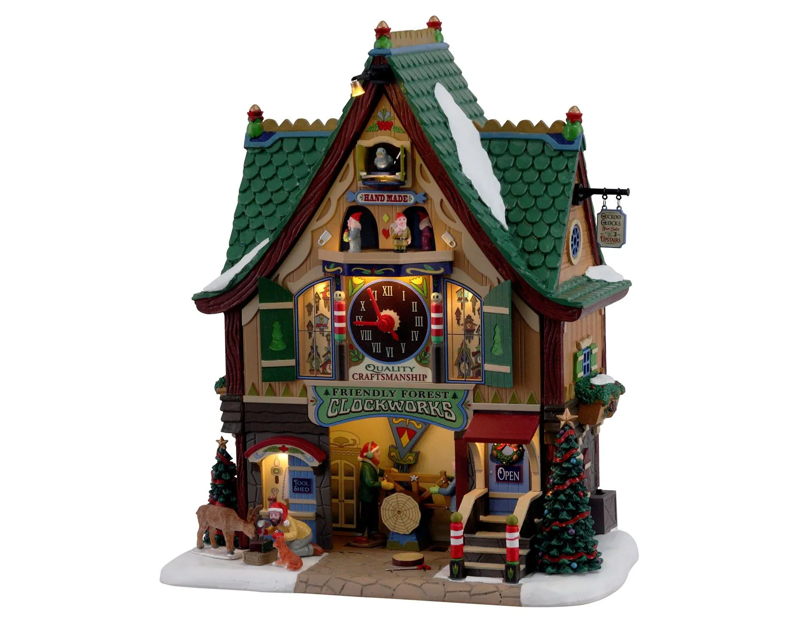 LEMAX FRIENDLY FOREST CLOCKWORKS, MIT 4.5V ADAPTER