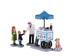 LEMAX HAPPY SCOOPS ICE CREAM CART, SATZ VON 5