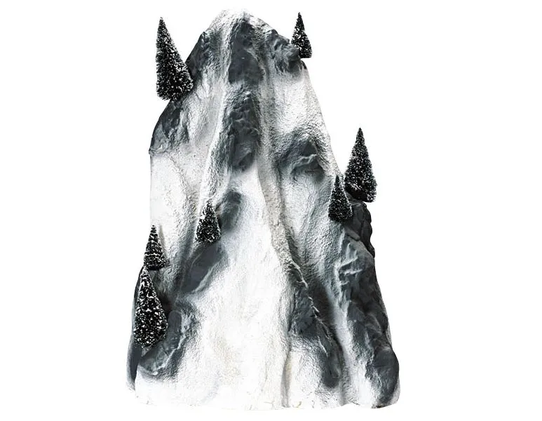 LEMAX LARGE SKI MOUNTAIN BACKDROP