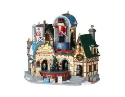 LEMAX LUDWIG’S WOODEN NUTCRACKER FACTORY, MIT 4.5V ADAPTER