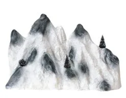 LEMAX MEDIUM SKI MOUNTAIN BACKDROP
