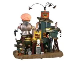 Lemax MYSTERY MEAT CANNING CO., WITH 4.5V ADAPTOR