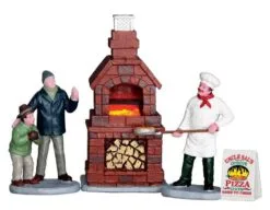 LEMAX OUTDOOR PIZZA OVEN, SATZ VON 4, B/O (4.5V)