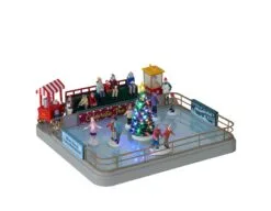 LEMAX OUTDOOR SKATING RINK, MIT 4.5V ADAPTER