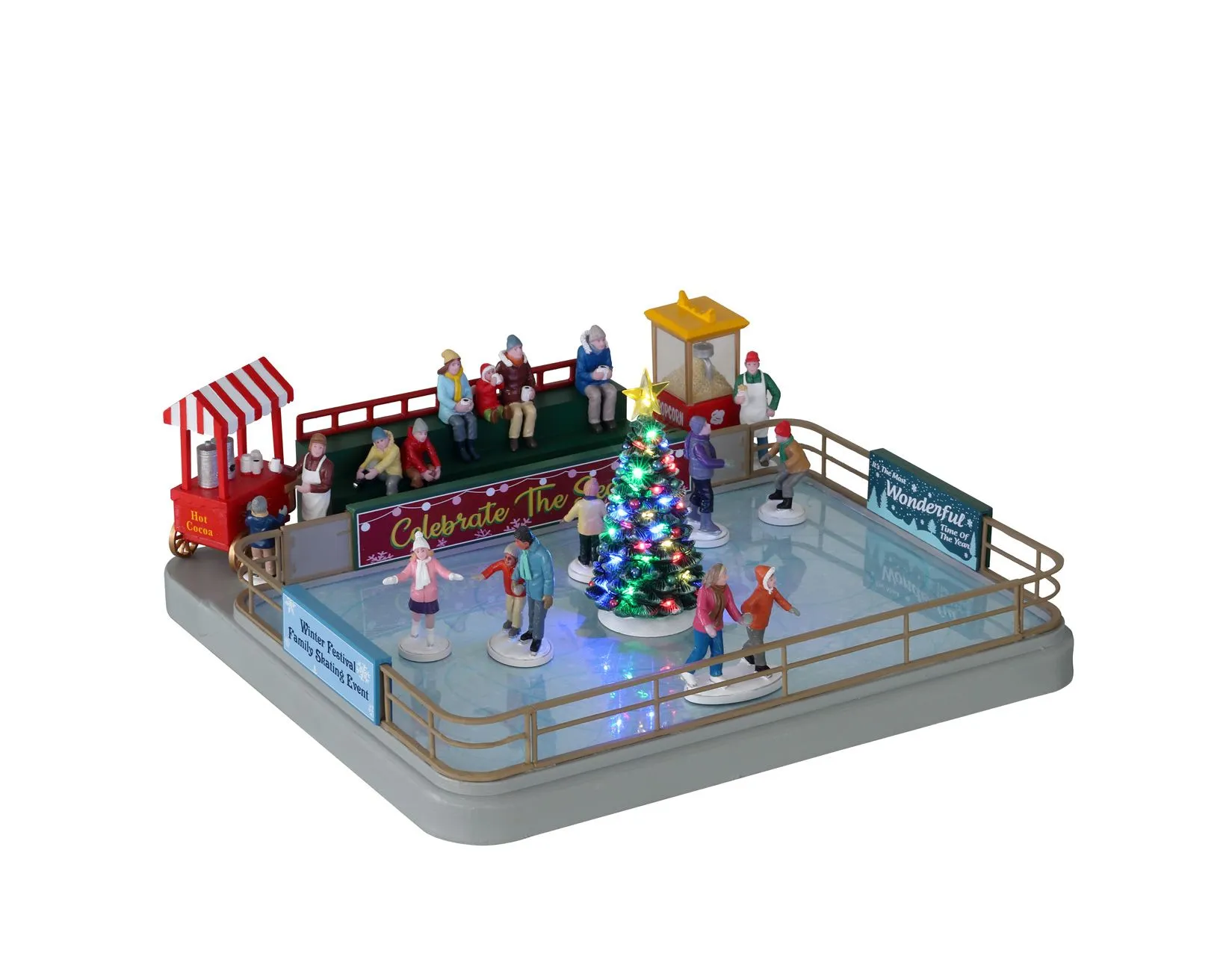 LEMAX OUTDOOR SKATING RINK, MIT 4.5V ADAPTER