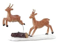 LEMAX PRANCING REINDEER