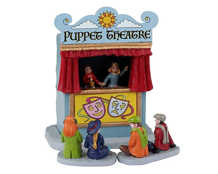 Lemax PUPPET THEATRE, SET OF 3