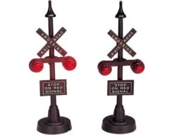 LEMAX RAILWAY STOP LIGHT, SET/2, B/O (4.5V)