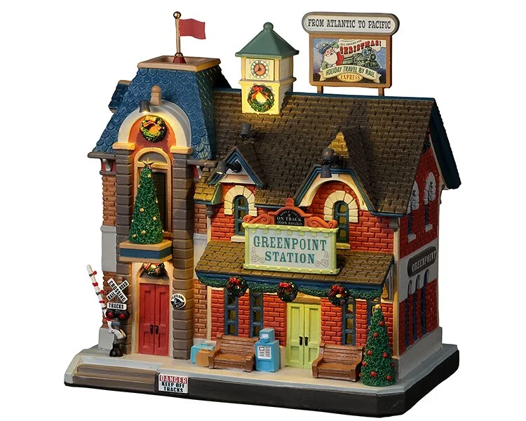 LEMAX GREENPOINT RAILROAD STATION, MIT 4.5V ADAPTER