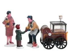 LEMAX ROASTED CHESTNUT STAND, SET/4