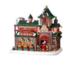 Lemax SANTA'S REINDEER STABLES, B/O (4.5V)