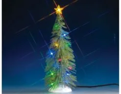 LEMAX SPRUCE TREE MIT 20 RGB LIGHT, B/O (4.5V)