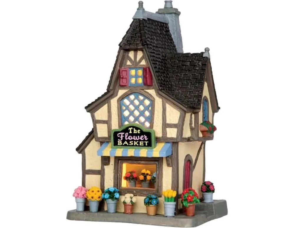 LEMAX THE FLOWER BASKET, B/O LED